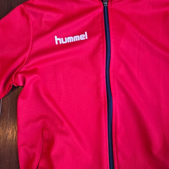 Danish designer/Hummel boys jogger pants and 2 athletic jackets size 14 - Picture 3 of 6